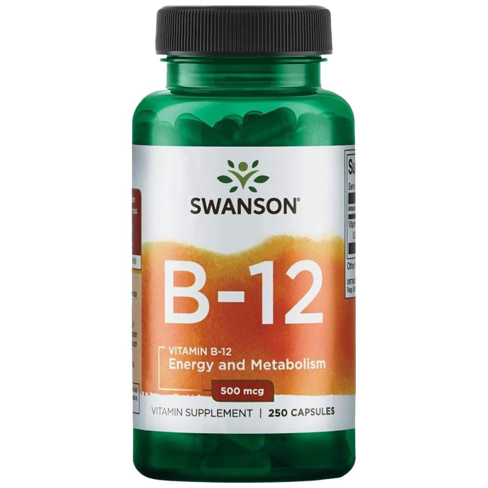 SWANSON Vitamin B-12 500 mcg - Витамин Б12 500 mcg