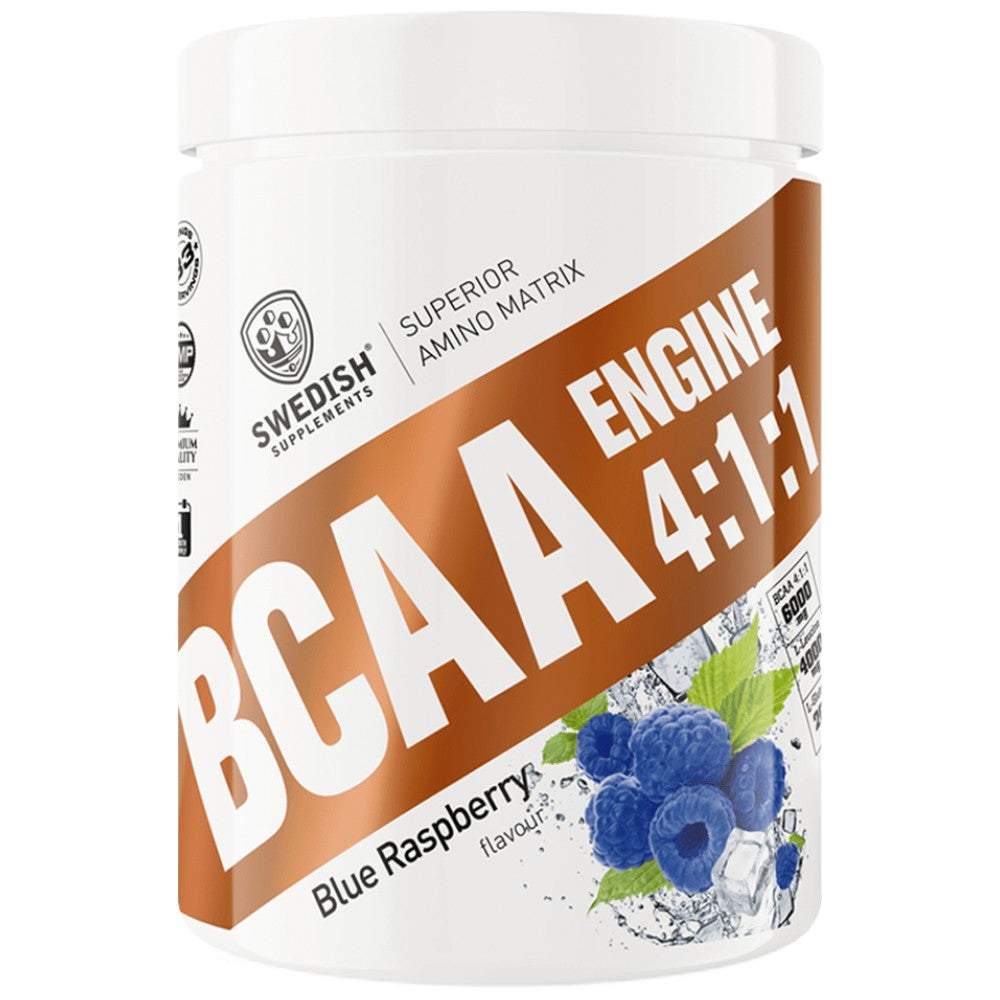 SWEDISH Supplements BCAA Engine 4:1:1 - Аминокиселини BCAA 4:1:1