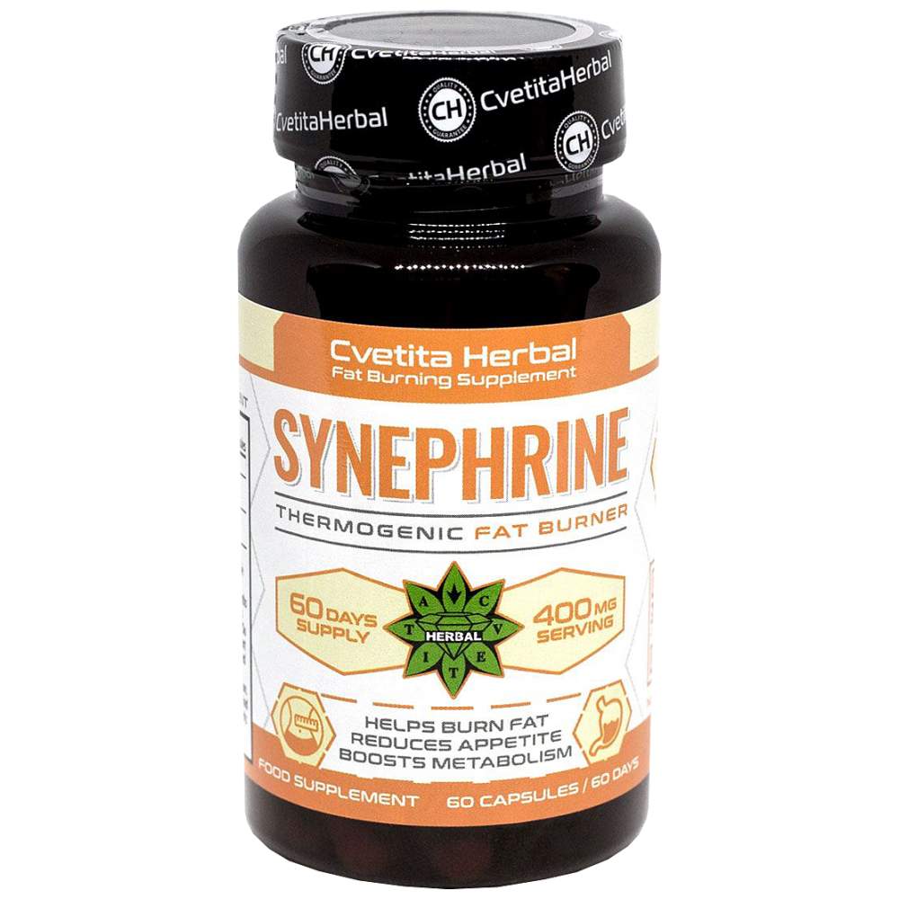 Cvetita Herbal Synephrine Bitter Orange Extract 400 mg - Синефрин Горчив портокал 400 mg