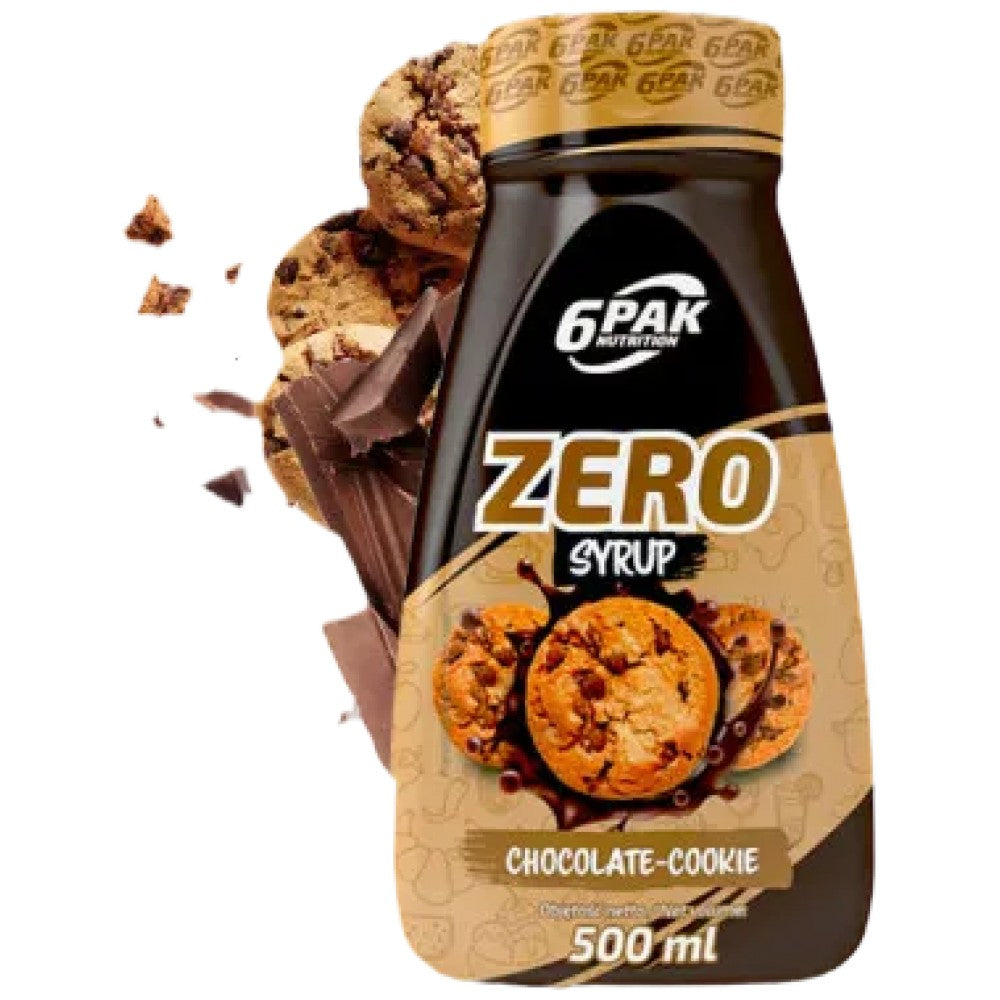 6PAK Nutrition Syrup Zero Chocolate Cookies - Сироп без калории шоколад и бисквити