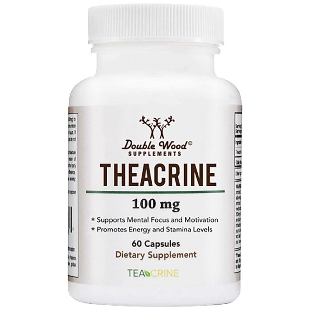 Double Wood Supplements Theacrine 100 mg - Теакрин 100 mg