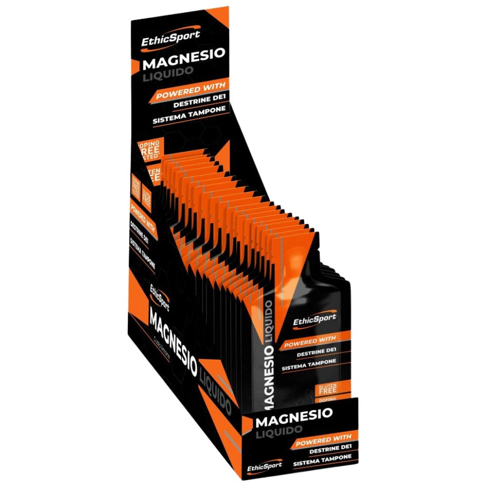 EthicSport Liquid Magnesium Sachets 225 mg - Течен магнезий сашета 225 mg