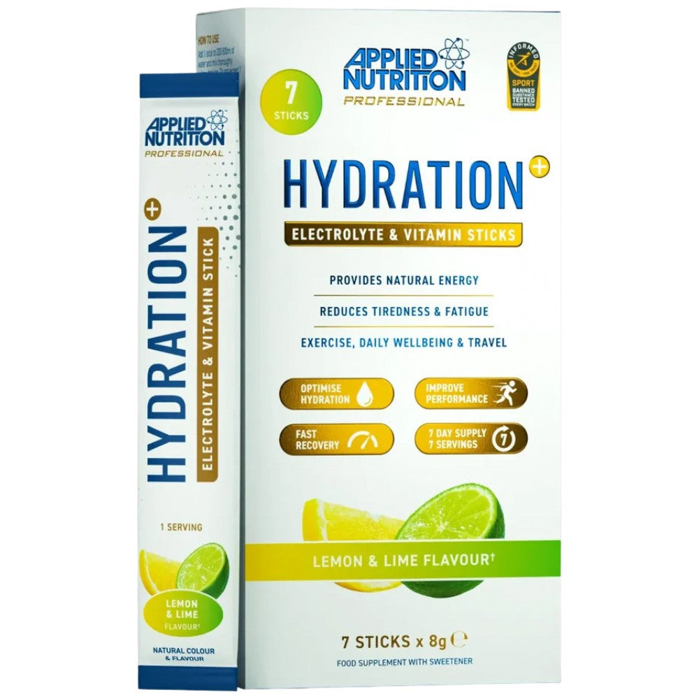 Applied Nutrition Hydration + Electrolyte & Vitamin Powder Stick Packs - Изотонична напитка с електролити и витамини