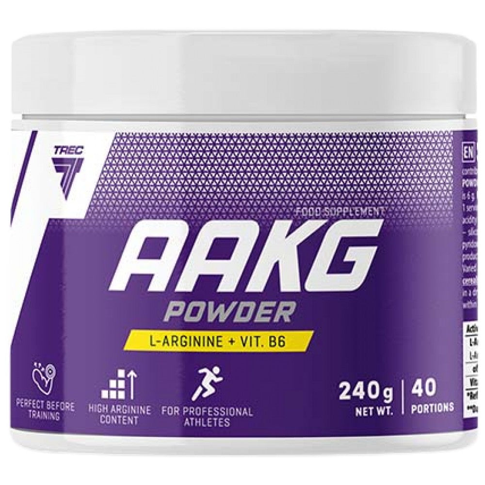 Trec Nutrition AAKG Powder with Vitamin B6 - Аргинин AKG с Б6 на прах