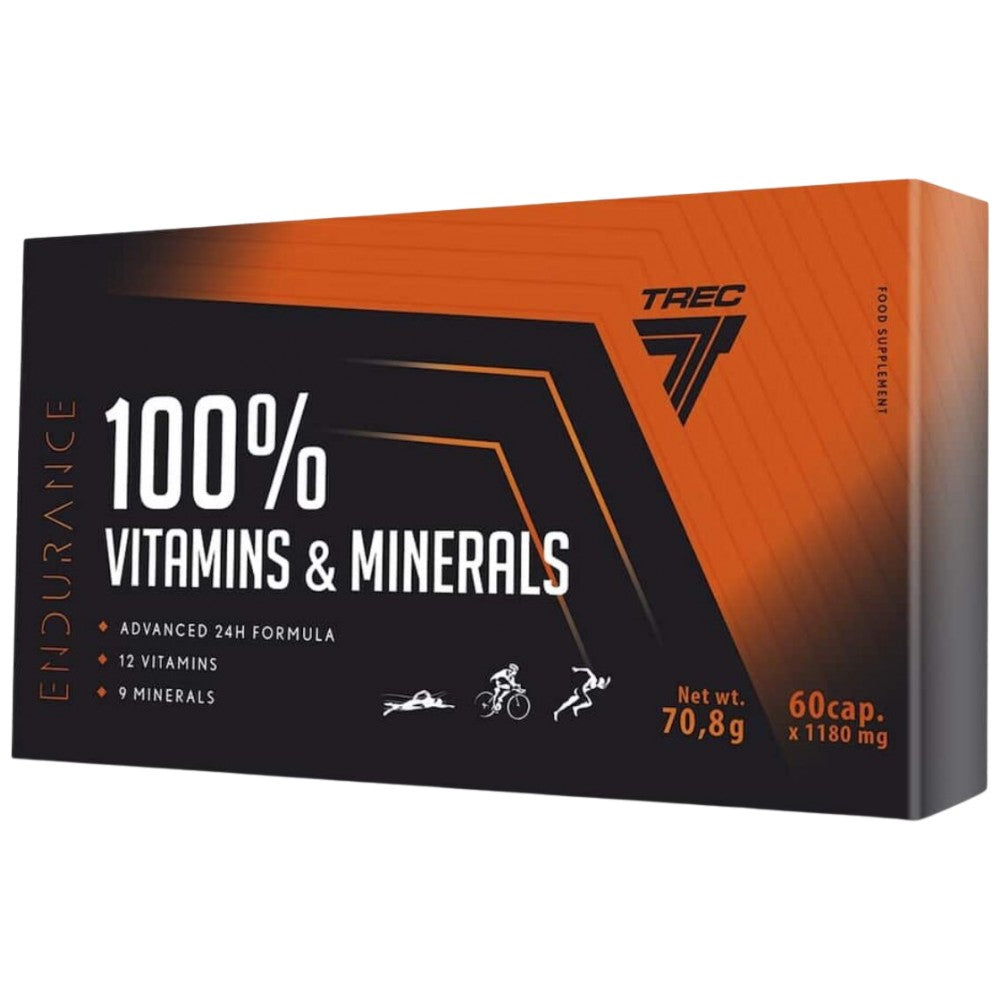 Trec Nutrition 100% Vitamins & Minerals Endurance - Витамини и минерали за издръжливост