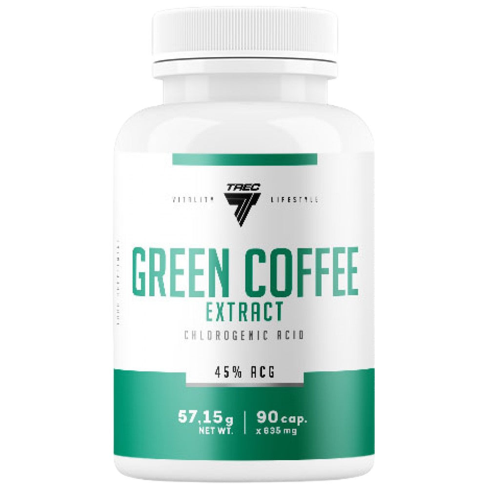 Trec Nutrition Green Coffee Extract 500 mg - Зелено кафе екстракт 500 mg