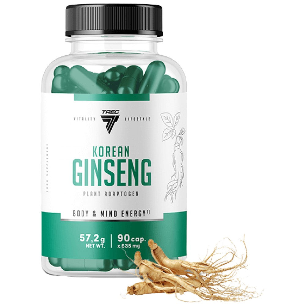 Trec Nutrition Korean Ginseng 500 mg - Корейски женшен 500 mg