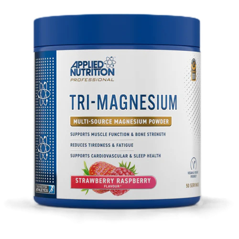 Applied Nutrition Tri-Magnesium Powder Bisglycinate, Taurate & Citrate - Троен магнезий на прах