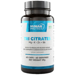 Human Protect Tri Citrate Magnesium + Potassium + Zinc - Магнезий, калий и цинк цитрат