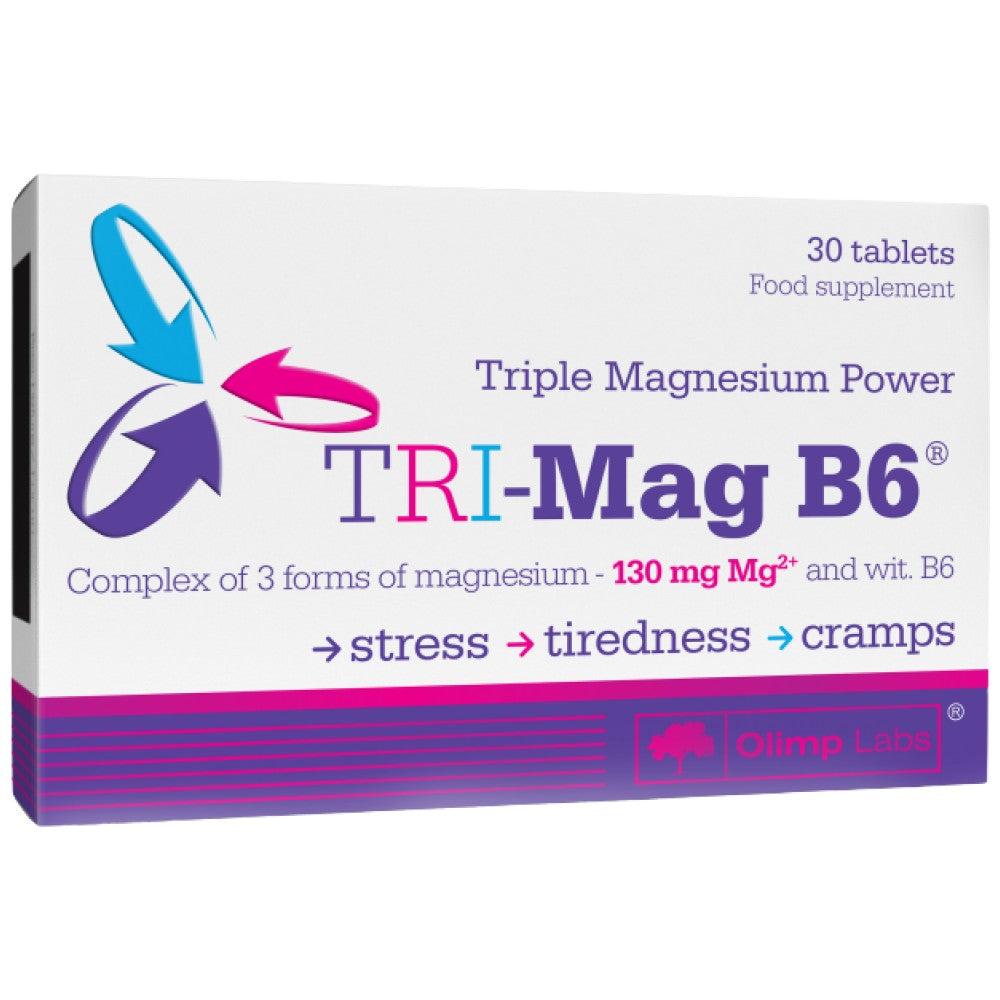 Olimp Sport Nutrition Tri-Mag B6 - Магнезиев комплекс с Б6