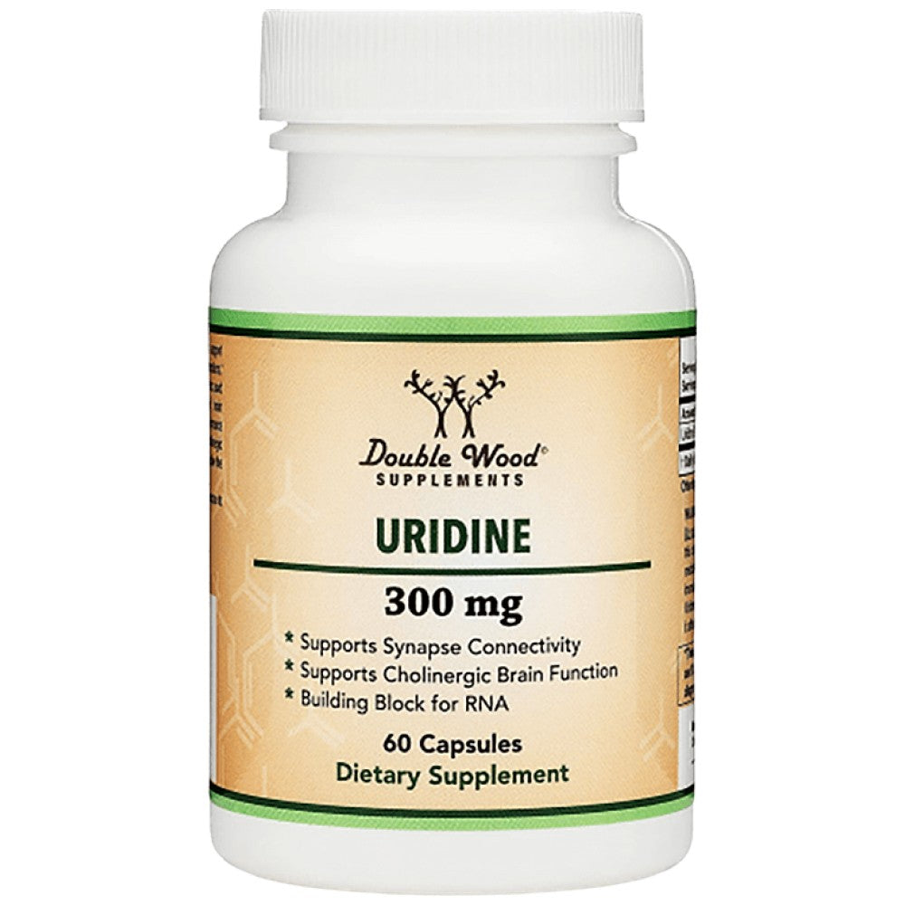 Double Wood Supplements Uridine 300 mg - Уридин 300 mg