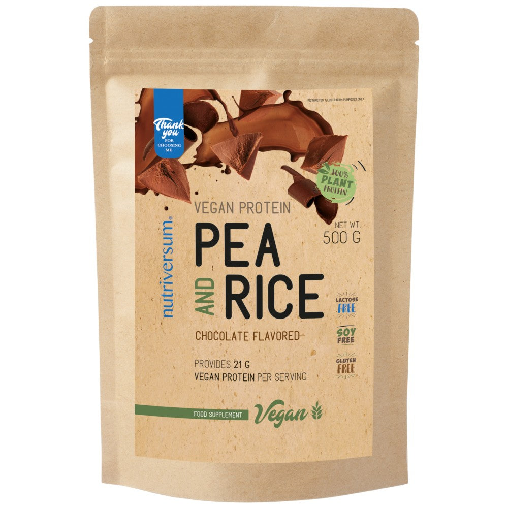 Nutriversum Vegan Pro Pea and Rice Protein - Веган протеин (грах и ориз)