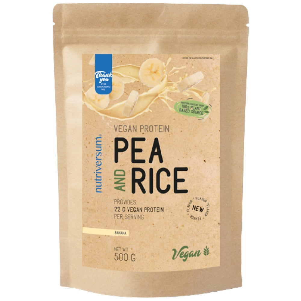 Nutriversum Vegan Pro Pea and Rice Protein - Веган протеин (грах и ориз)