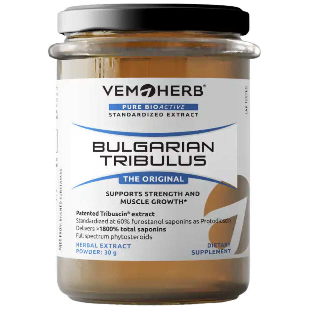 VemoHerb Bulgarian Tribulus Powder - Български трибулус на прах