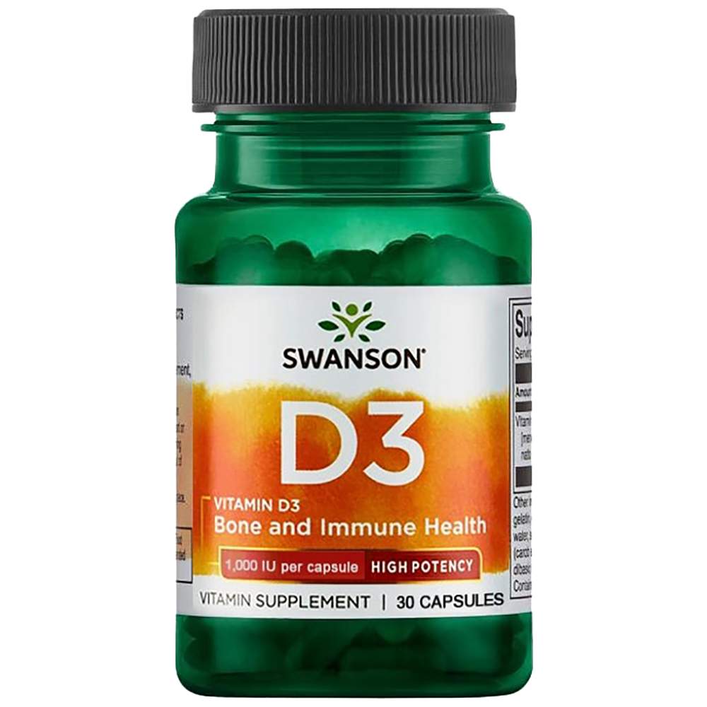 SWANSON Vitamin D 1000 IU - Витамин Д 1000 IU