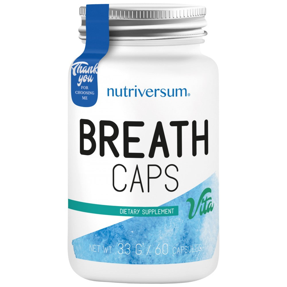 Nutriversum Breath Caps - Формула за дишане