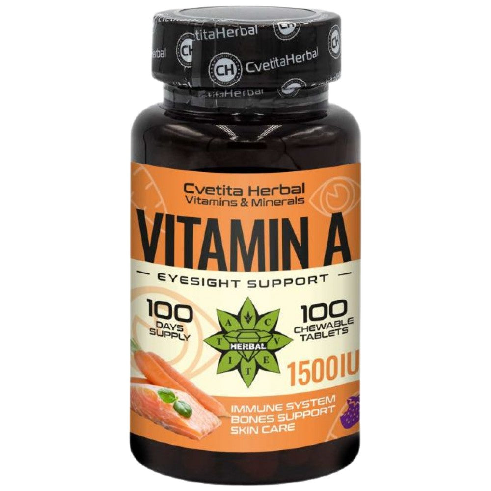 Cvetita Herbal Vitamin A 1500 IU - Витамин А 1500 IU