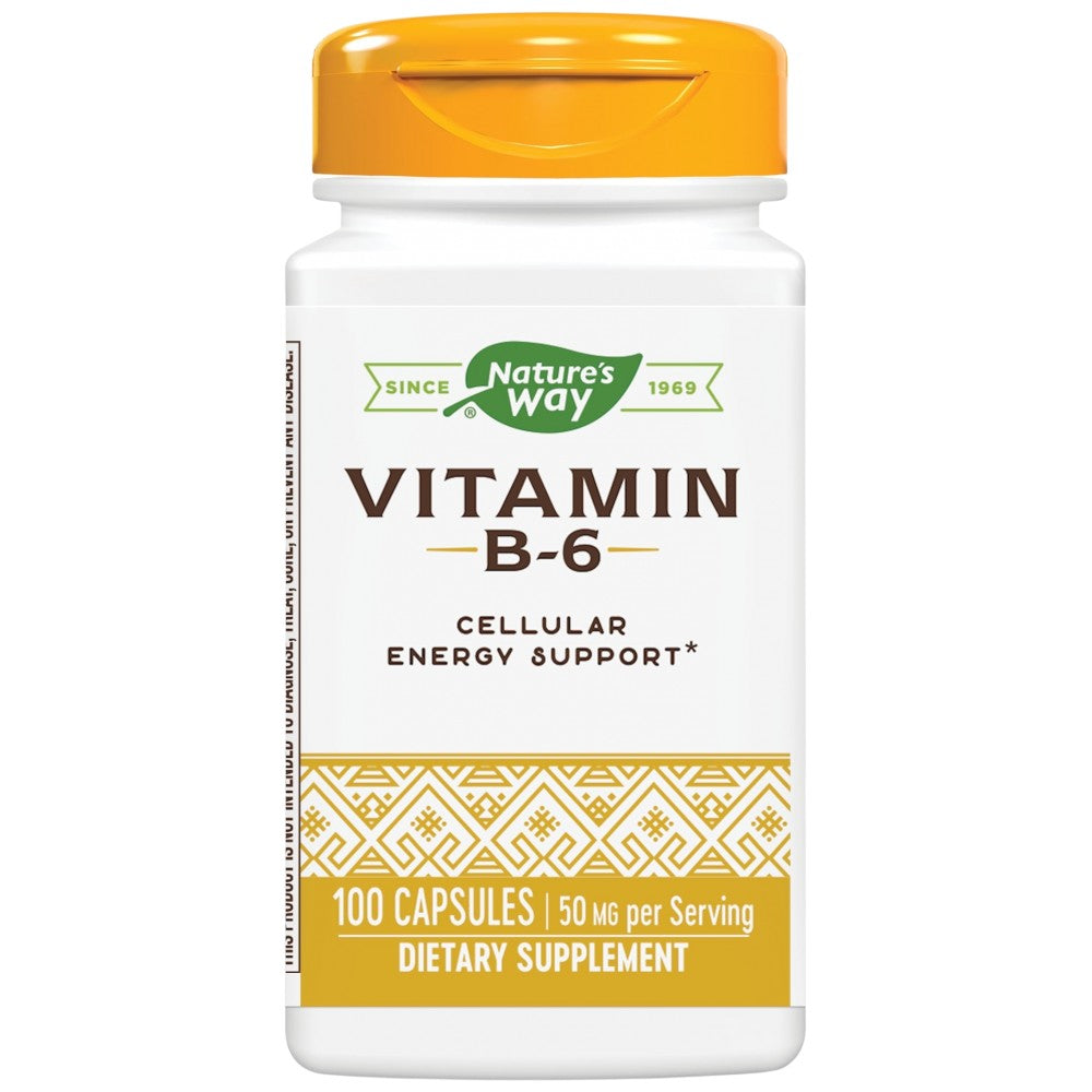 Nature’s Way Vitamin B-6 50 mg - Витамин Б6 50 mg