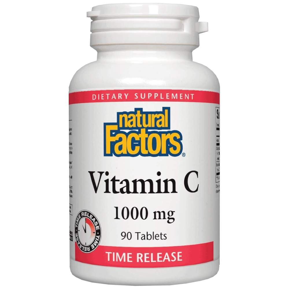 Natural Factors Vitamin C 1000 mg Time Release - Витамин С 1000 mg с удължено освобождаване