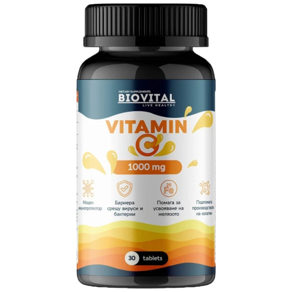 Biovital Vitamin C 1000 mg - Витамин Ц 1000 mg