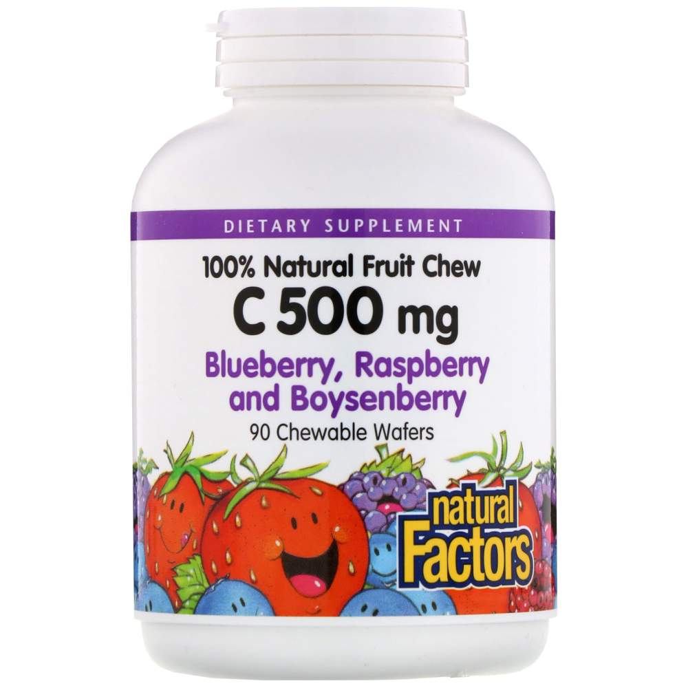 Natural Factors Vitamin C 500 mg - Витамин Ц 500 mg