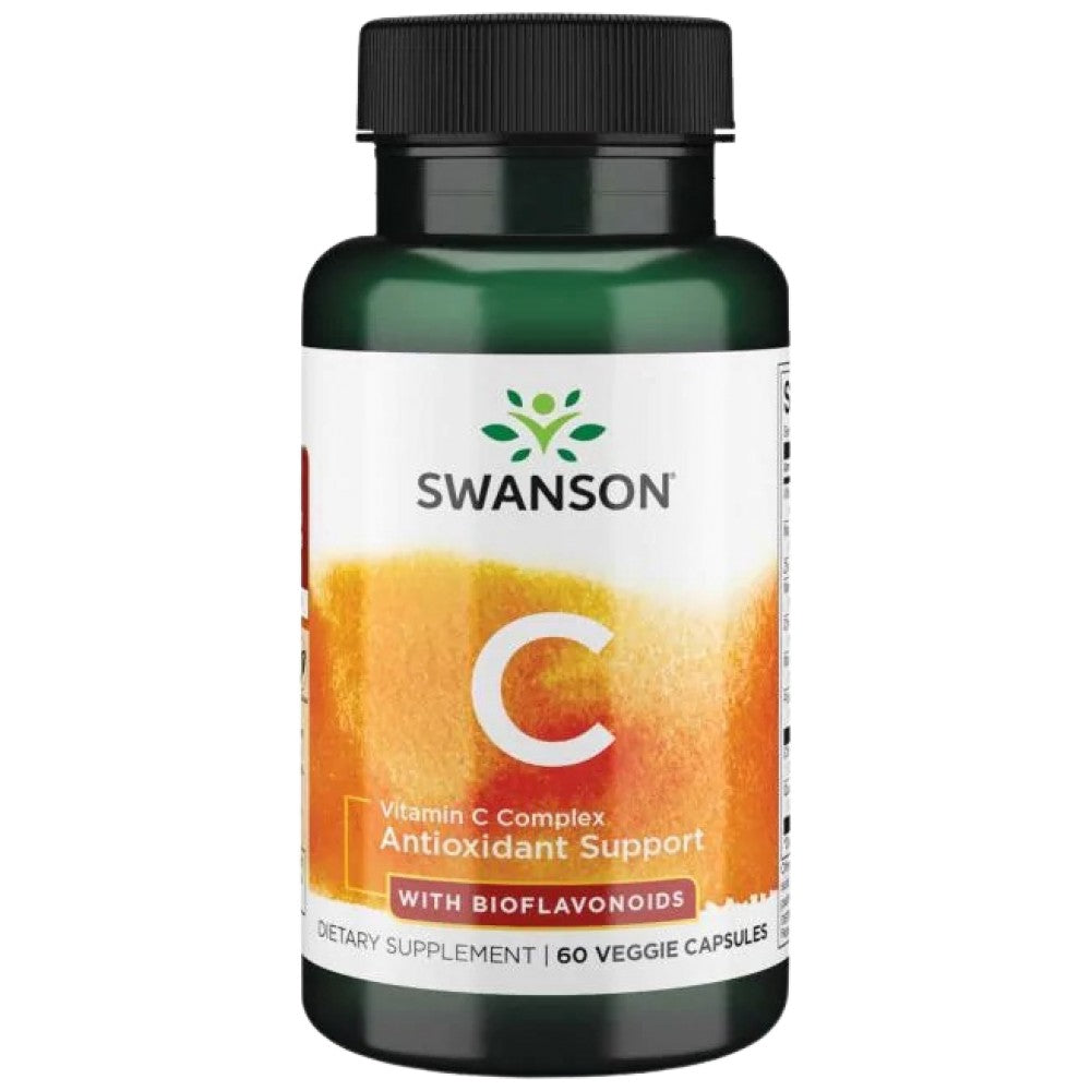SWANSON Vitamin C Complex with Bioflavonoids - Витамин Ц с биофлавоноиди