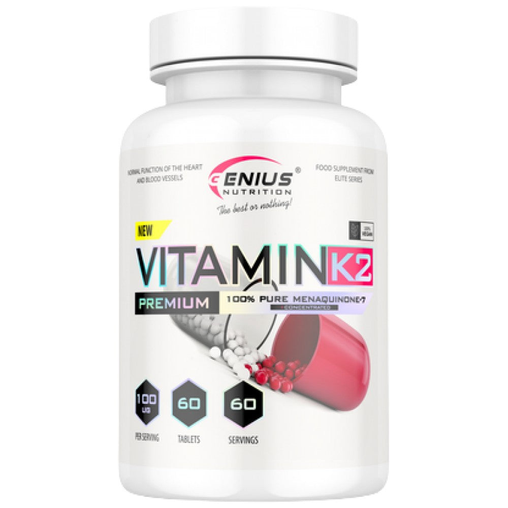Genius Nutrition Vitamin K2 100 mcg - Витамин К2 100 mcg
