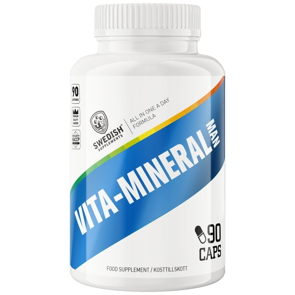 SWEDISH Supplements VitaMineral Man All In One Formula - Мултивитамини за мъже