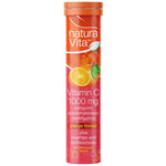 Natura Vita Vitamin C 1000 mg plus Rose Hips Effervescent - Витамин C 1000 с шипка разтворим