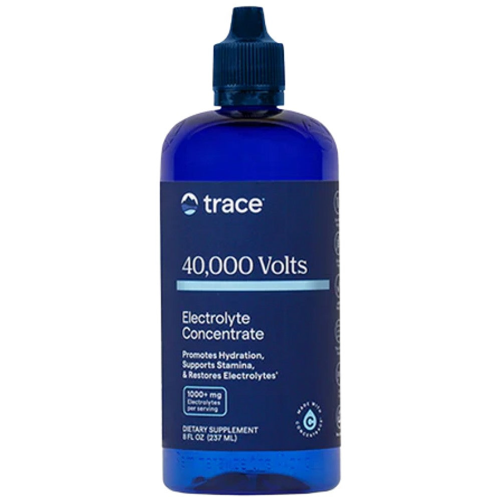 Trace Minerals 40,000 Volts! Electrolyte Concentrate - Течен електролитен концентрат
