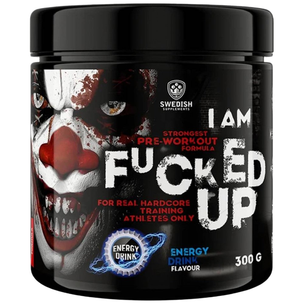 SWEDISH Supplements I am F#CKED UP Joker Edition - Силна предтренировъчна формула