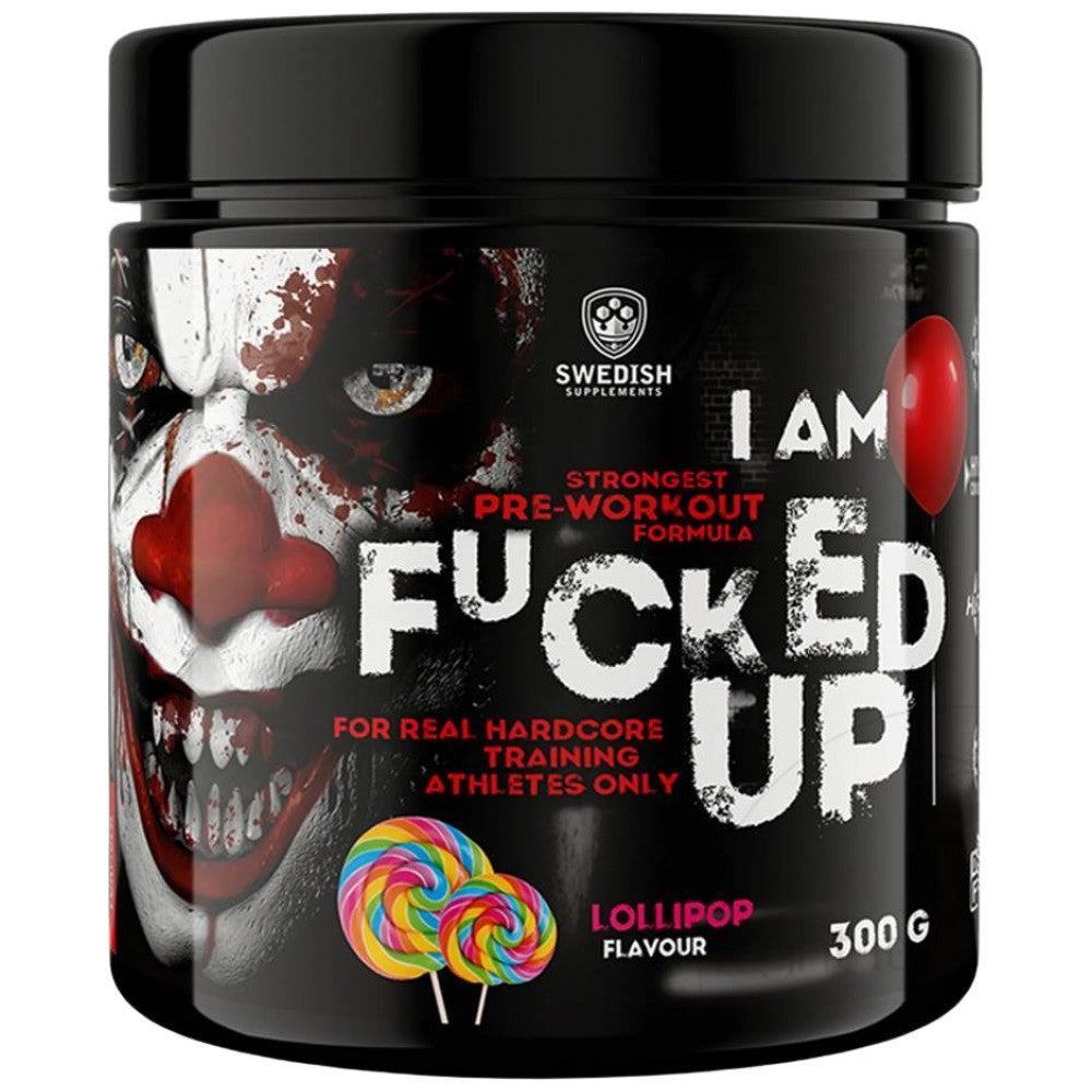 SWEDISH Supplements I am F#CKED UP Joker Edition - Силна предтренировъчна формула