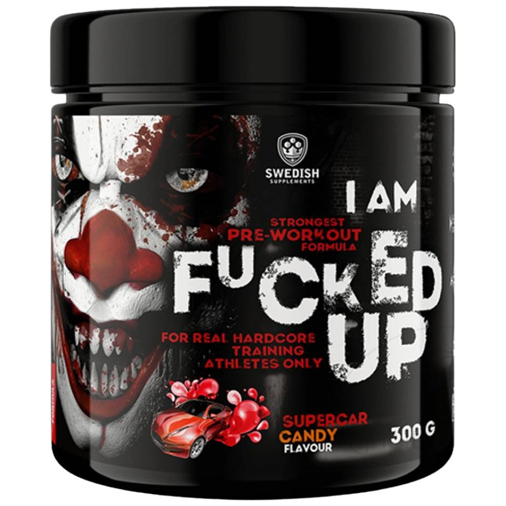 SWEDISH Supplements I am F#CKED UP Joker Edition - Силна предтренировъчна формула