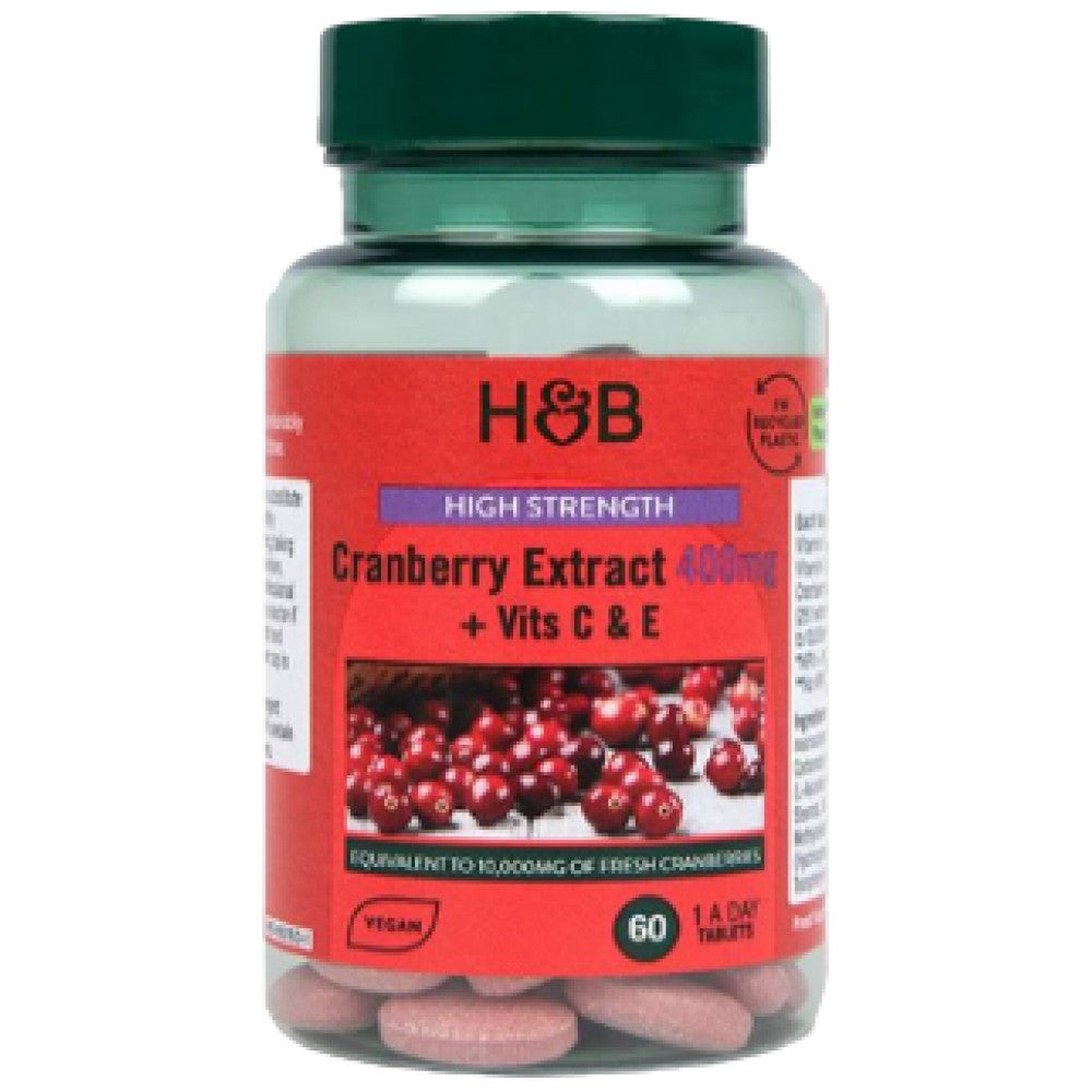 Holland And Barrett Triple Strength Cranberry Concentrate 400 mg - Концентрат червена боровинка 400 mg