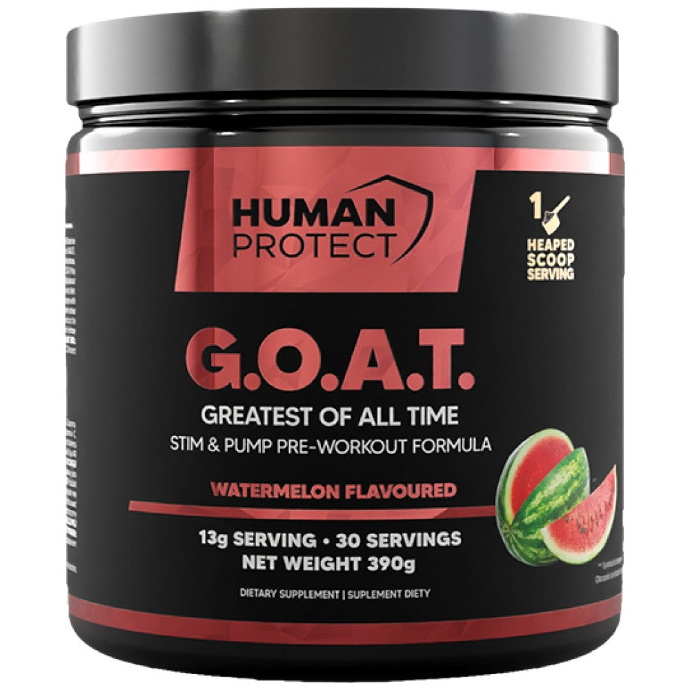 Human Protect G.O.A.T Stim & Pump Pre-Workout - Предтренировъчна формула с помпа
