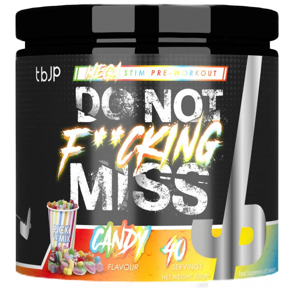 Trained by JP DNFM Mega Stim Pre-Workout - Предтренировъчна формула със стимуланти