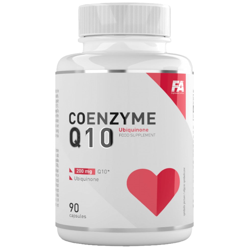 FA Nutrition Coenzyme Q10 Ubiquinone 200 mg - Коензим Q10 200 mg