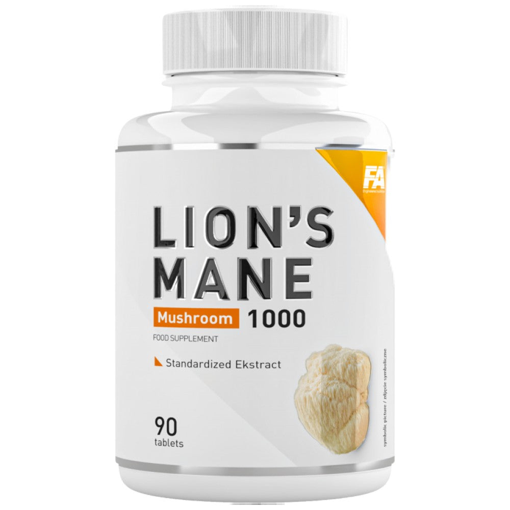 FA Nutrition Lion's Mane Mushroom 1000 - Лъвска грива 1000