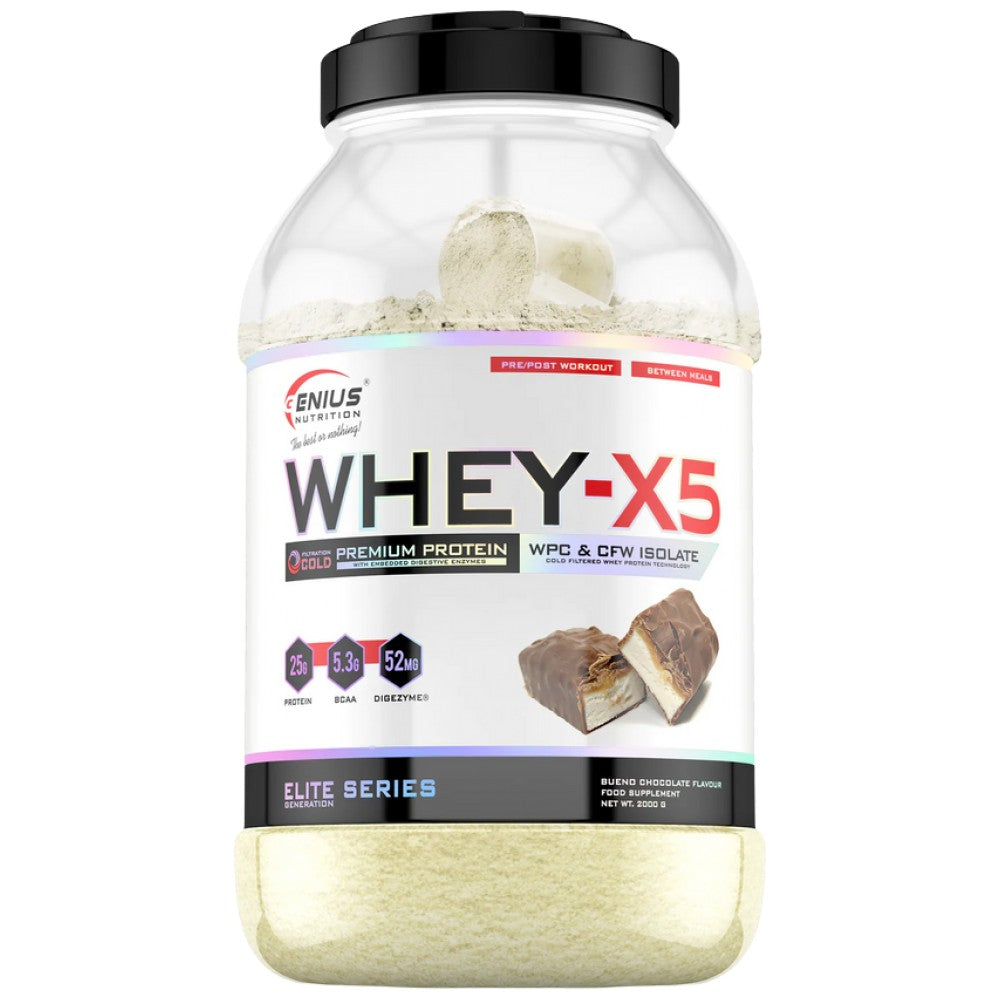 Genius Nutrition Whey-X5 - Суроватъчен протеин