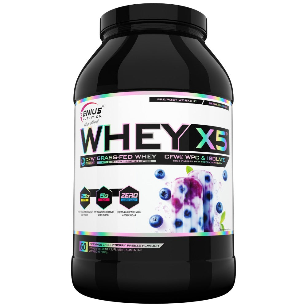 Genius Nutrition Whey-X5 - Суроватъчен протеин