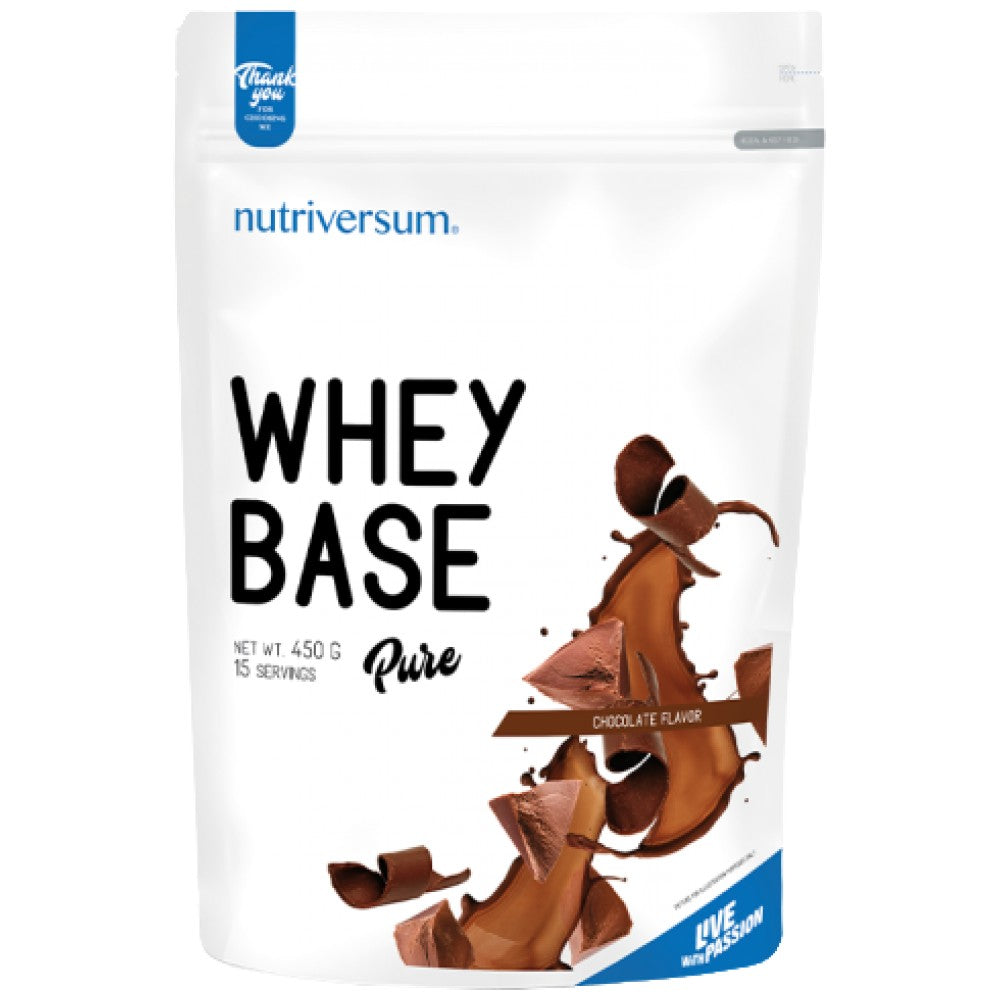 Nutriversum Whey Base Whey Protein Concentrate + Milk Protein - Суроватъчен и млечен протеин