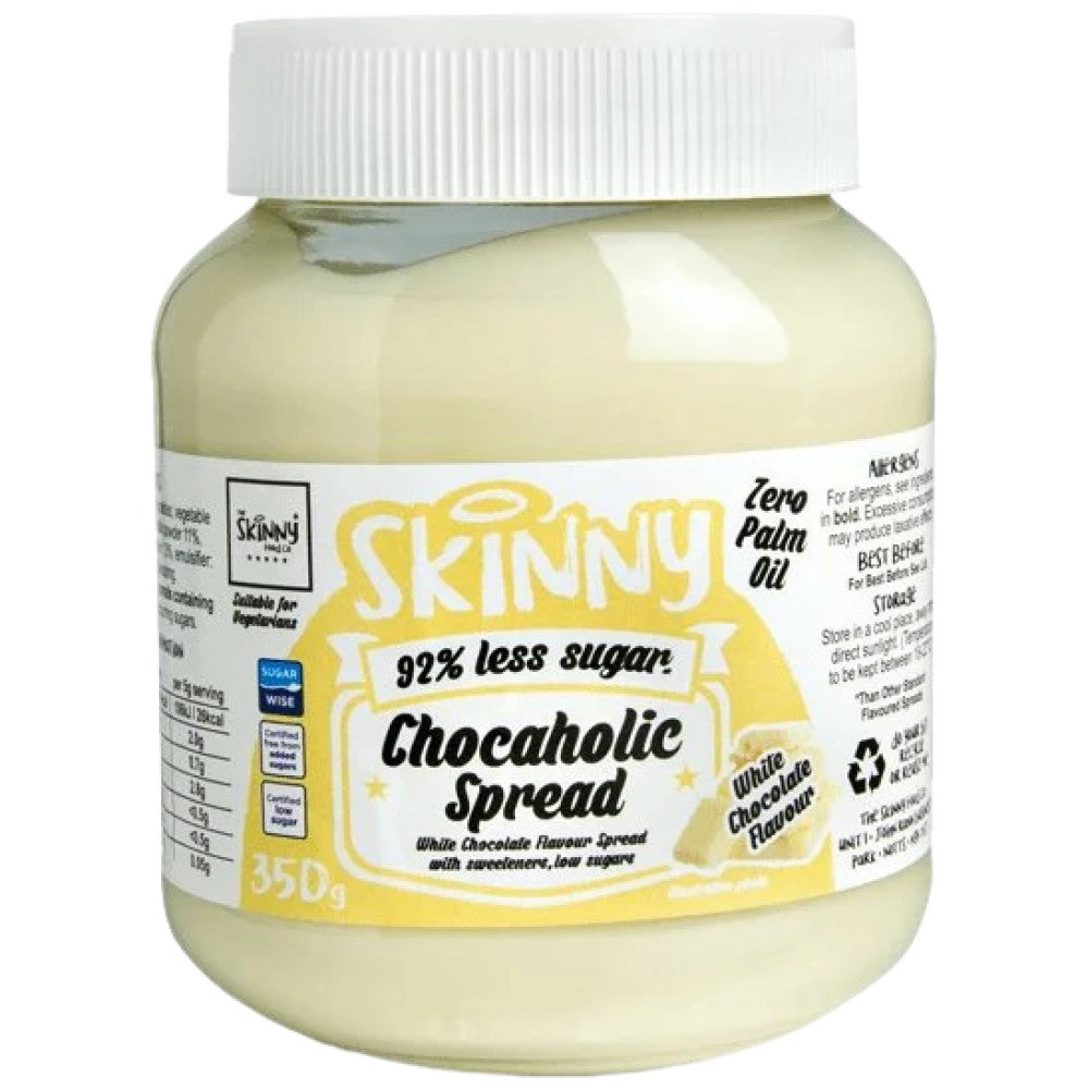 Skinny Food Co Chocaholic Skinny Spread White Chocolate - Крем с бял шоколад без захар