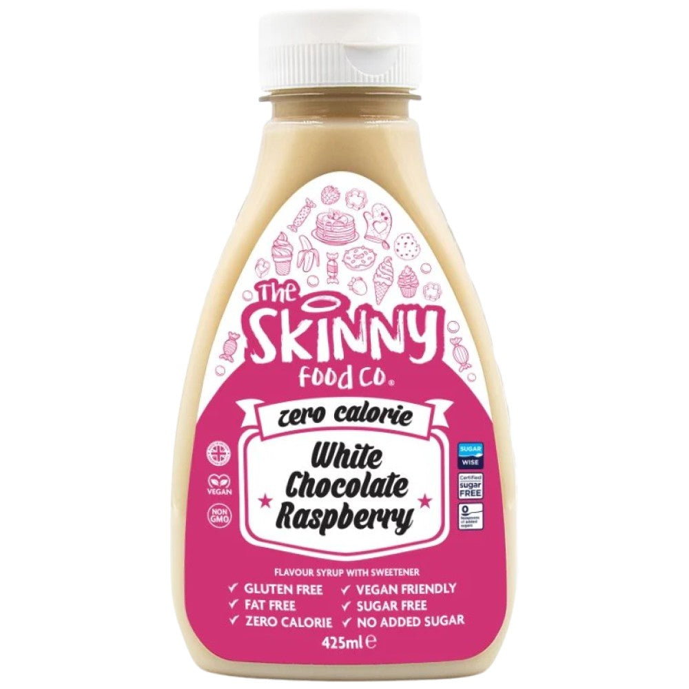 Skinny Food Co Skinny Syrup White Chocolate Raspberry - Сироп без калории