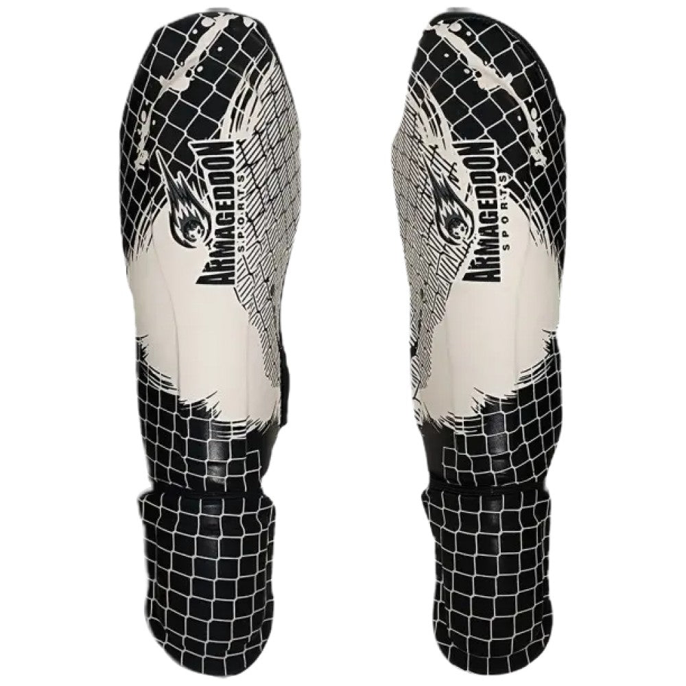 ARMAGEDDON Shin Guards - Протектори за крака бели