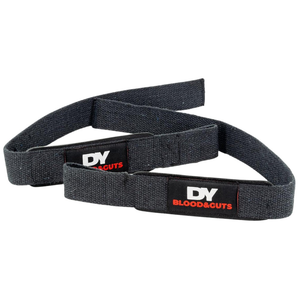 Dorian Yates DY Blood & Guts Lifting Straps Cotton - Памучни накитници
