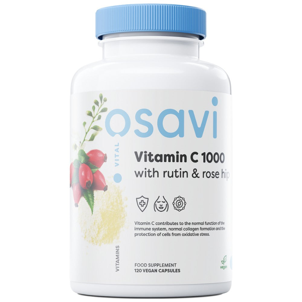Osavi Vitamin C 1000 with Rutin & Rose Hip - Витамин C 1000 с рутин и шипка