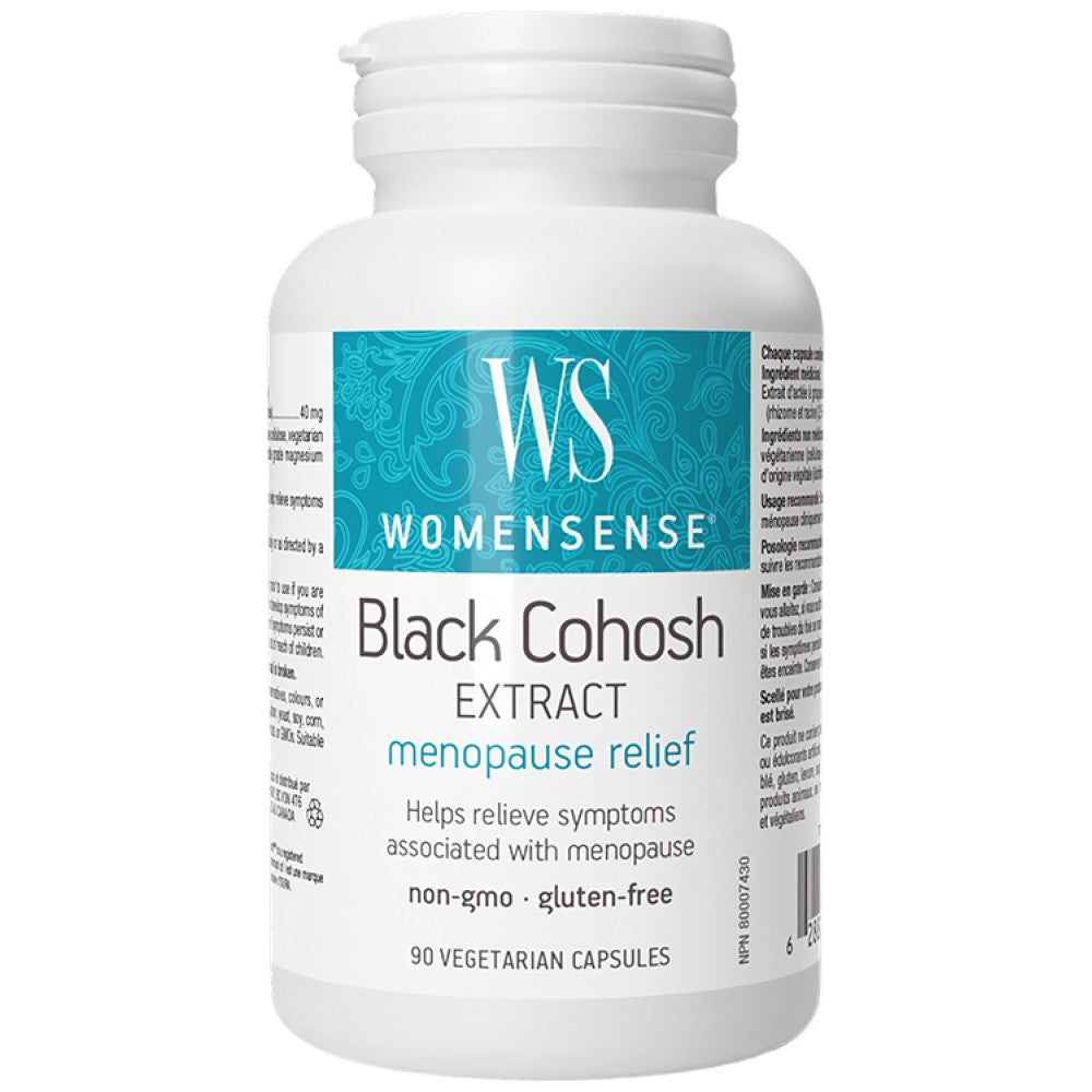 Natural Factors Women Sense Black Cohosh Extract 40 mg - Черен кохош 40 mg за жени