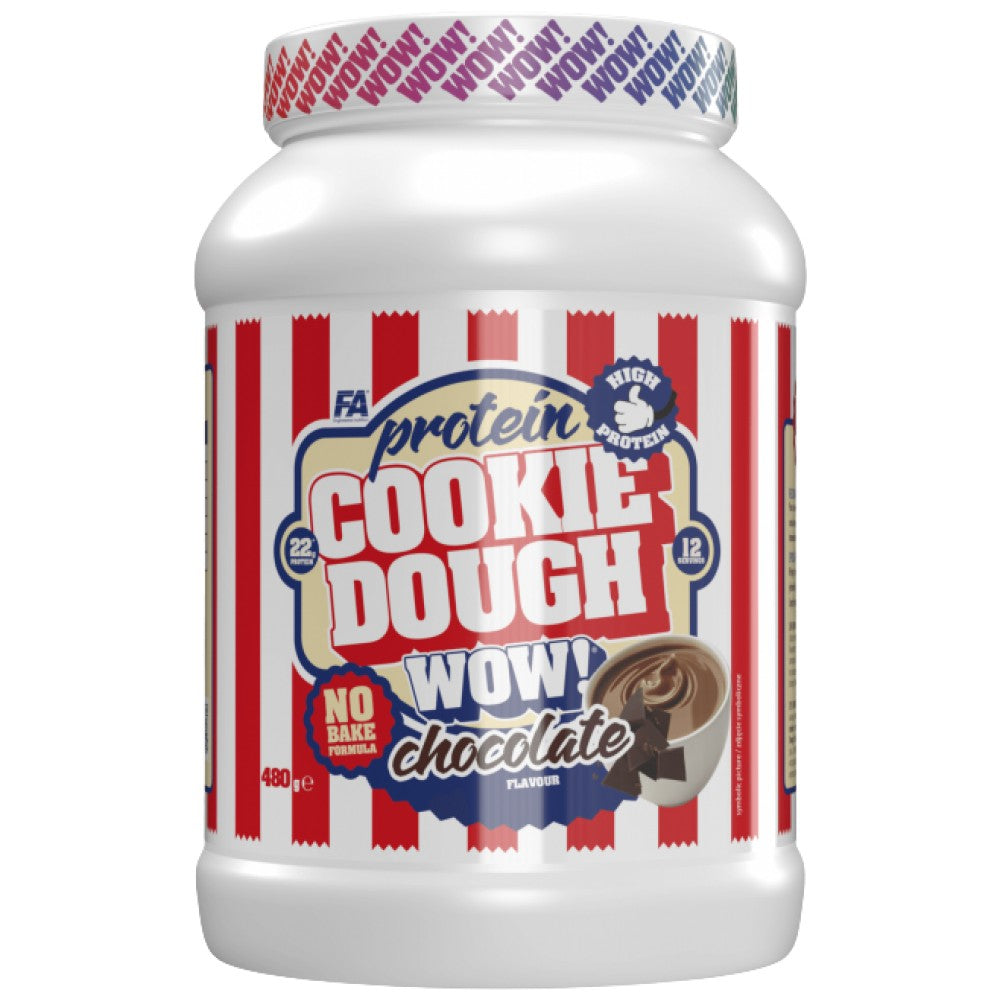 FA Nutrition WOW Cookie Dough - Протеинов крем тесто за бисквитки