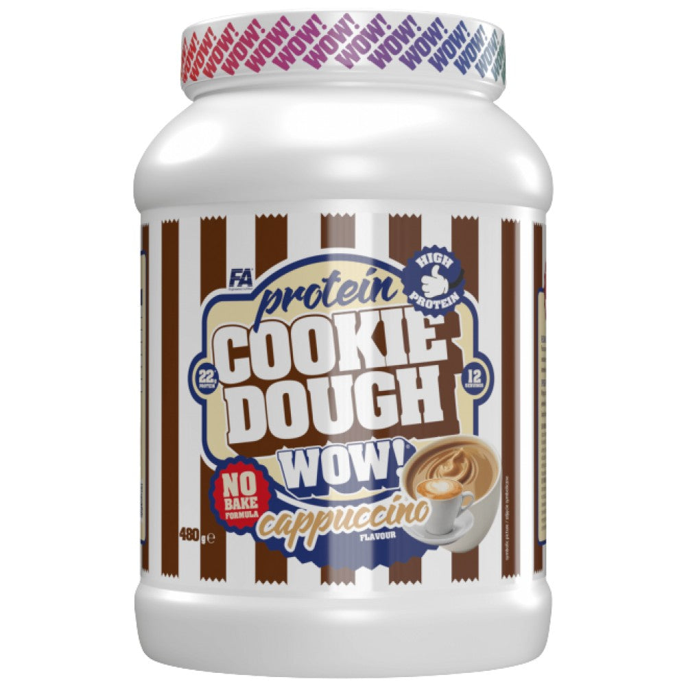 FA Nutrition WOW Cookie Dough - Протеинов крем тесто за бисквитки