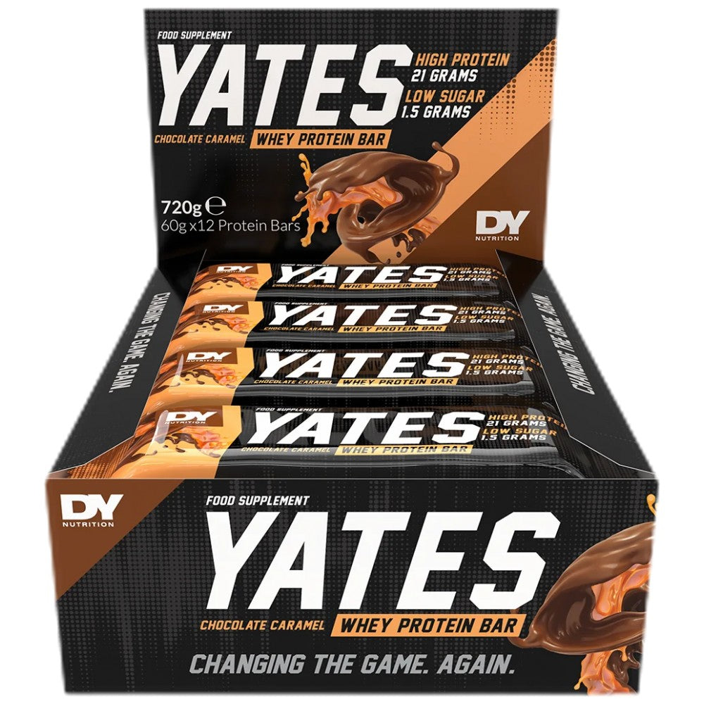 Dorian Yates Nutrition Yates Whey Protein Bar No Sugar - Протеинов бар без захар